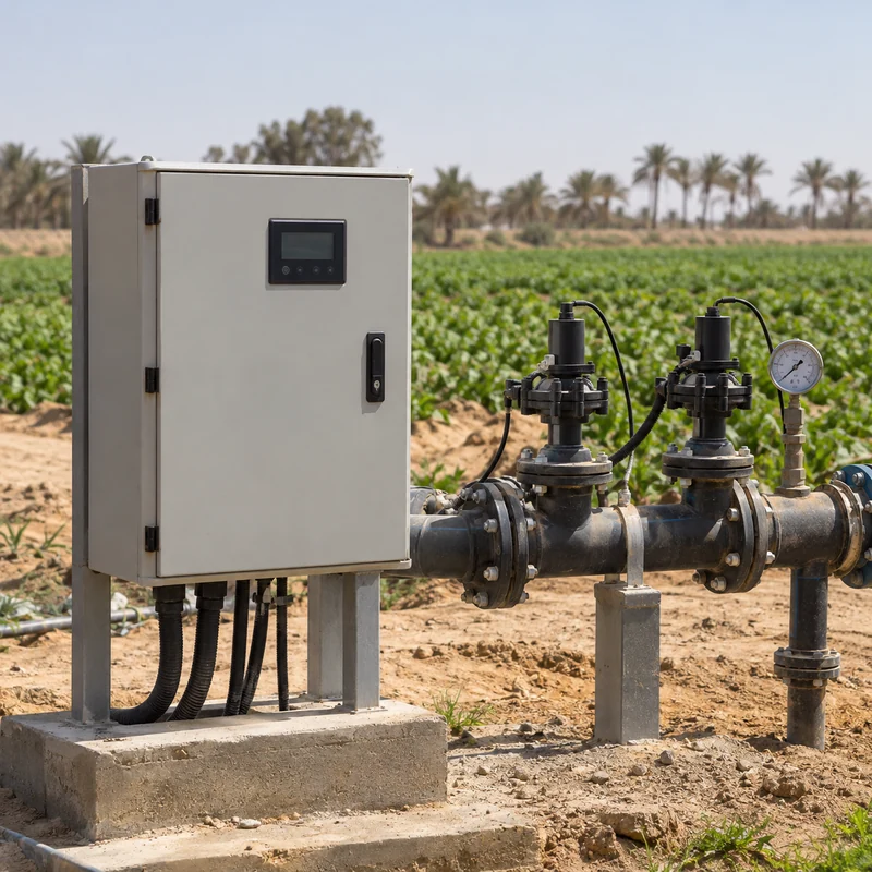 Conceptual image: Irrigation control