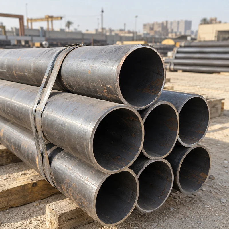 Conceptual image: Seamless steel pipes